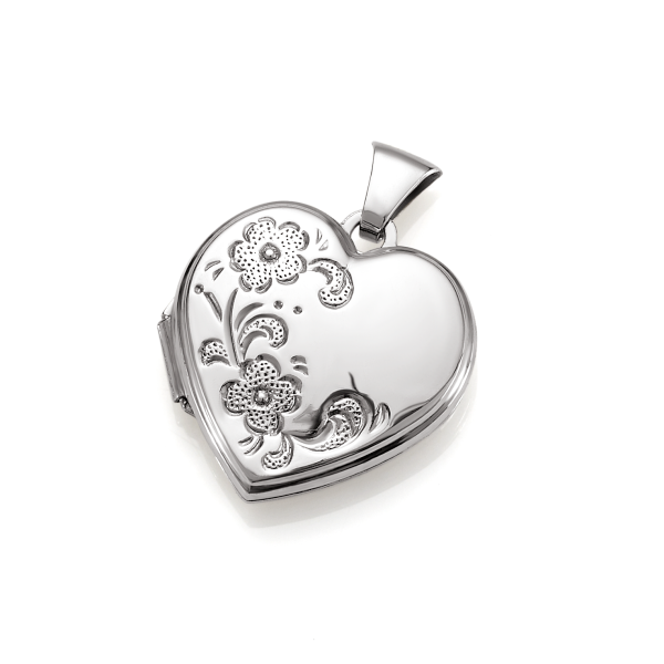 Sterling Silver Heart Locket