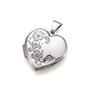 Sterling Silver Heart Locket