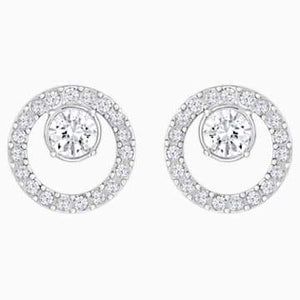 Swarovski creativity circle pierced cheap earrings
