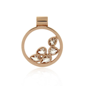 ROCKHAMPTON QLD,Pendants & Necklaces, Coloured Stone & CZ Pend & Neck, Womens, Mothers Day '22, Metal Colour_Rose Gold, Polished, Metal Type_9k Rose Gold, Gemstone Type_Morganite (7254114500772)