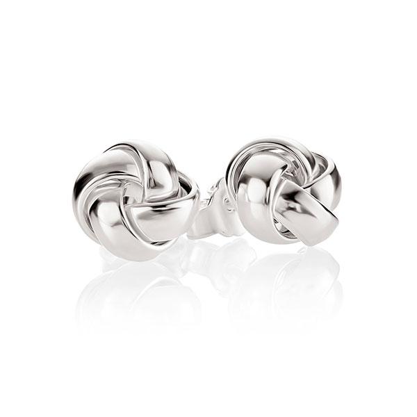 Sterling Silver knot studs